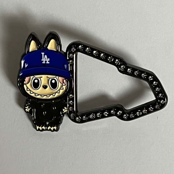 LA Dodgers Labubu New Era Frame Hat Pin Pins Streetwear Hats Bag Baseball Fitted - Picture 1 of 8
